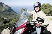 Günter Wimme unterwegs mit Scootertouren