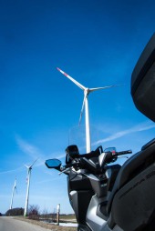Unterwegs in der Fränkischen, um Straßen und Tour 2019 zu kontrollieren